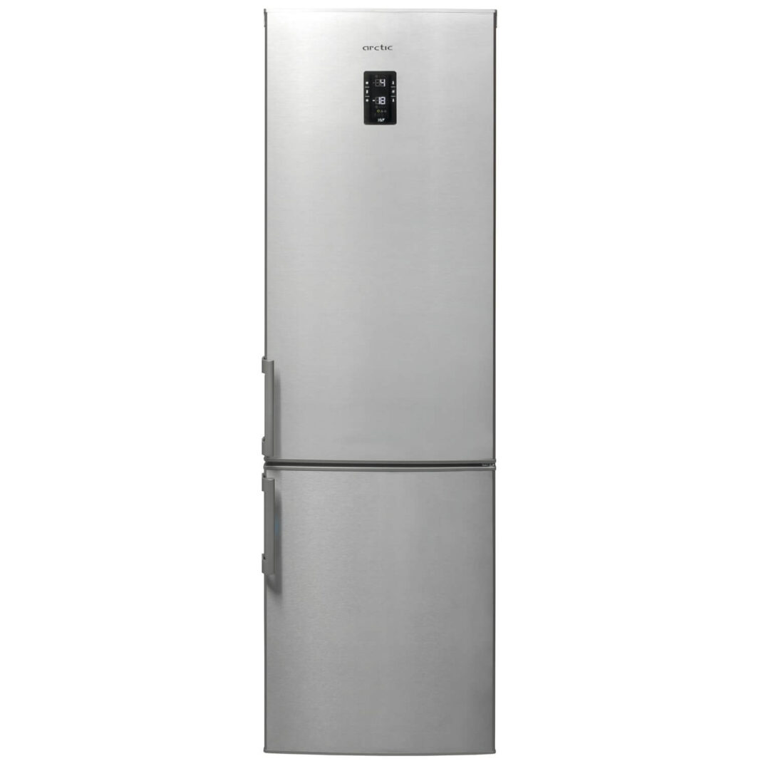 Combina frigorifica Arctic ANK366NFX+, 321 l, Clasa A+, Inox