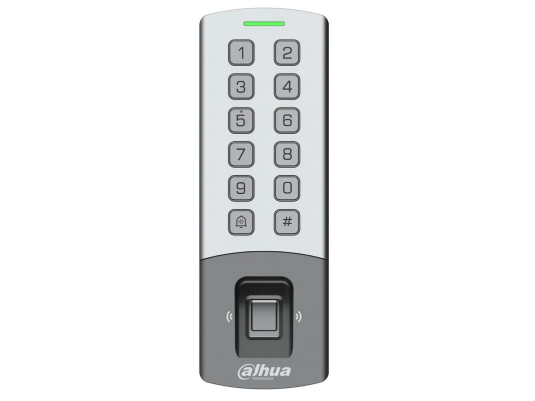 Cititor de proximitate standalone Dahua ASI1212M-P, card 13.56MHz, parola, amprenta, 10.000 utilizatori, RS-485 Wiegand, PoE, IP65, IK08 Cititor de proximitate standalone Dahua ASI1212M-P, card 13.56MHz, parola, amprenta, 10.000 utilizatori, RS-485 Wiegand, PoE, IP65, IK08