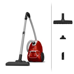 Aspirator cu sac Rowenta Compact Power parquet RO3953EA 900W Clasa A Tub telescopic din metal Sac Hygiene+ Rosu Aspirator cu sac Rowenta Compact Power parquet RO3953EA 900W Clasa A Tub telescopic din metal Sac Hygiene+ Rosu