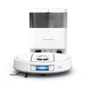 Aspirator robot Rowenta X-Plorer Serie 580 Max RR9547E0 aspirator si mop autonomie 120 min recipient praf 0.3L statie de incarcare golire praf si Aspirator robot Rowenta X-Plorer Serie 580 Max RR9547E0 aspirator si mop autonomie 120 min recipient praf 0.3L statie de incarcare golire praf si