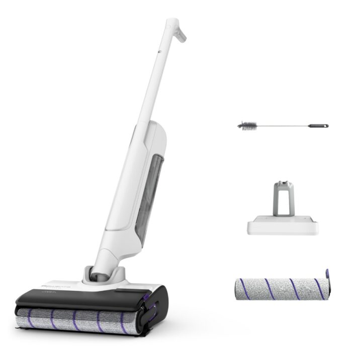 Aspirator cu spalare Rowenta X-Clean 10 GZ7540WO 200W 550 RPM pana la 60 min autonomie ecran LED functie uscare & autocuratare baza de incarcare Aspirator cu spalare Rowenta X-Clean 10 GZ7540WO 200W 550 RPM pana la 60 min autonomie ecran LED functie uscare & autocuratare baza de incarcare