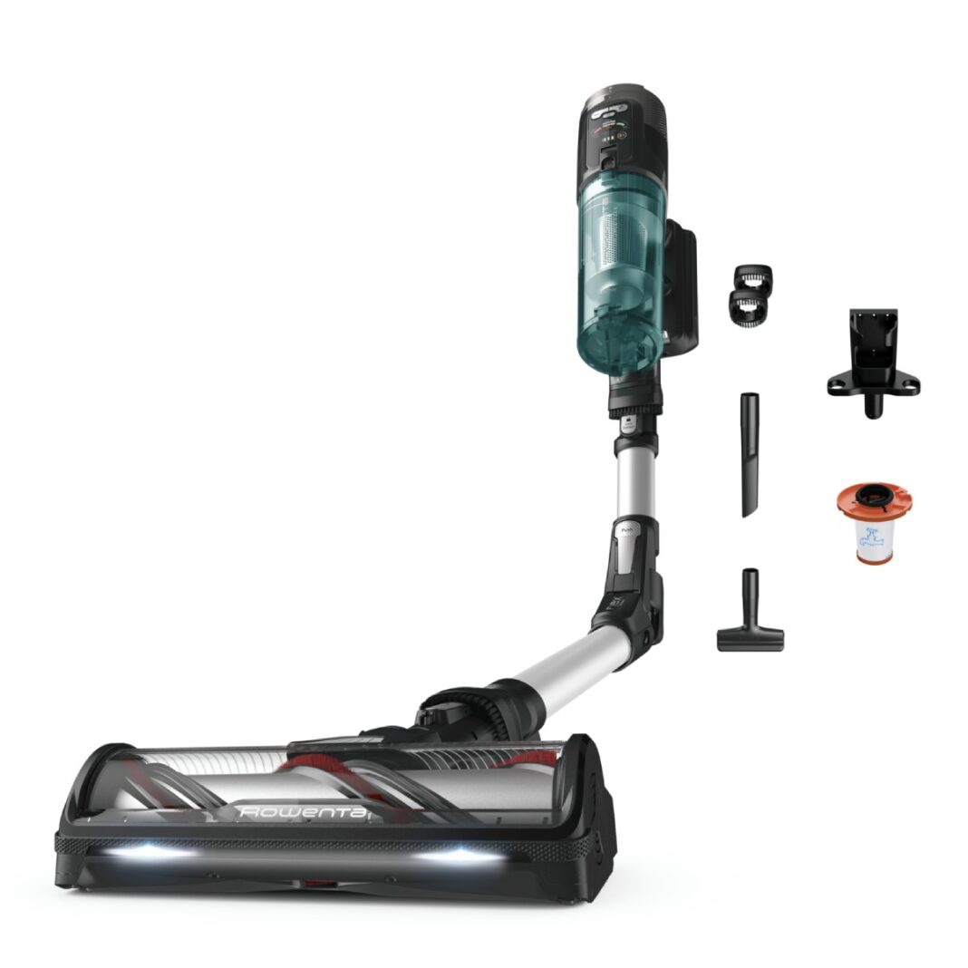 Aspirator vertical Rowenta X-Force Flex 13.60 RH9A32WO 380W autonomie 60 min perie cu LED panou Smart Control Display filtrare 99 9% recipient p Aspirator vertical Rowenta X-Force Flex 13.60 RH9A32WO 380W autonomie 60 min perie cu LED panou Smart Control Display filtrare 99 9% recipient p