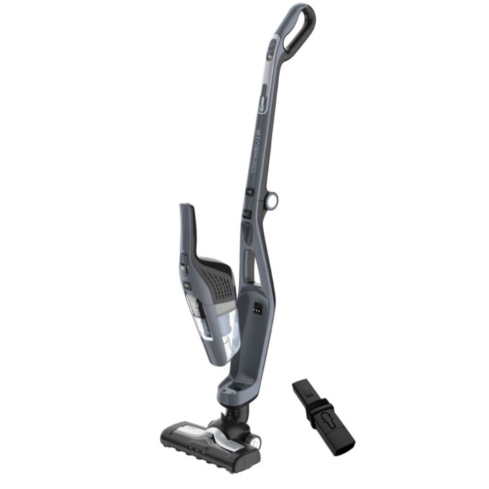 Aspirator vertical Rowenta Dual Force 2 in 1 RH6756WO 48W 21.6V 0.6L autonomie 45 min perie de aspirare rotativa Gri Aspirator vertical Rowenta Dual Force 2 in 1 RH6756WO 48W 21.6V 0.6L autonomie 45 min perie de aspirare rotativa Gri