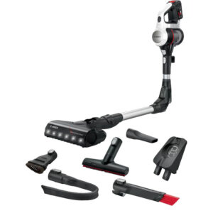 Aspirator vertical Bosch Unlimited 7 BCS711XXL, 18 V, 0.3 L, Functie Quick Stand, Perie AllFloor DynamicPower cu LED-uri, Motor TurboSpin, Autonomie 40 min, Alb Aspirator vertical Bosch Unlimited 7 BCS711XXL, 18 V, 0.3 L, Functie Quick Stand, Perie AllFloor DynamicPower cu LED-uri, Motor TurboSpin, Autonomie 40 min, Alb