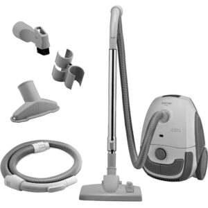 Aspirator cu sac Zelmer ZVC221, 800 W, Capacitate sac 2 L, Tub Telescopic, Gri Aspirator cu sac Zelmer ZVC221, 800 W, Capacitate sac 2 L, Tub Telescopic, Gri