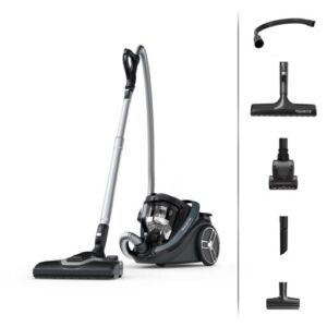 Aspirator fara sac Silence Force Cyclonic Effitech® RO7961EA 500 W recipient pentru praf 2.5 L 3 niveluri de filtrare negru & verde Aspirator fara sac Silence Force Cyclonic Effitech® RO7961EA 500 W recipient pentru praf 2.5 L 3 niveluri de filtrare negru & verde
