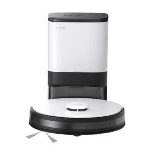 Aspirator robot TP-Link Tapo RV30 Plus, Mop integrat, 4200 Pa, Autonomie 5 ore, LiDAR, Alb/Negru Aspirator robot TP-Link Tapo RV30 Plus, Mop integrat, 4200 Pa, Autonomie 5 ore, LiDAR, Alb/Negru
