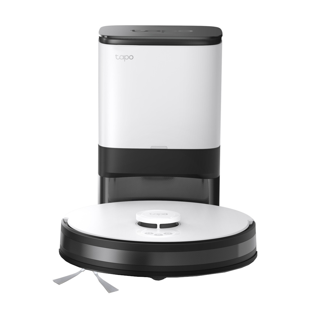 Aspirator robot TP-Link Tapo RV30 Plus, Mop integrat, 4200 Pa, Autonomie 5 ore, LiDAR, Alb/Negru Aspirator robot TP-Link Tapo RV30 Plus, Mop integrat, 4200 Pa, Autonomie 5 ore, LiDAR, Alb/Negru