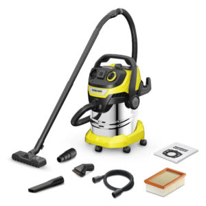 Aspirator umed/uscat Karcher WD 5 P S V-25/5/22 Workshop, 2100 W, 25 L, Functie curatare filtru, Galben/Negru Aspirator umed/uscat Karcher WD 5 P S V-25/5/22 Workshop, 2100 W, 25 L, Functie curatare filtru, Galben/Negru