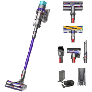 Aspirator vertical fara fir Dyson Gen5 Detect Absolute, 0.77 l, 752 W, Autonomie 70 min, Filtru HEPA, Violet/Gri Aspirator vertical fara fir Dyson Gen5 Detect Absolute, 0.77 l, 752 W, Autonomie 70 min, Filtru HEPA, Violet/Gri