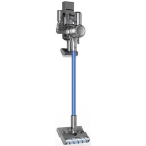 Aspirator vertical Dreame T20 Pro, 0.6 L, 450 W, Perie electrica universala, Filtru Hepa, Tub extensibil, 2 baterii, Albastru Aspirator vertical Dreame T20 Pro, 0.6 L, 450 W, Perie electrica universala, Filtru Hepa, Tub extensibil, 2 baterii, Albastru