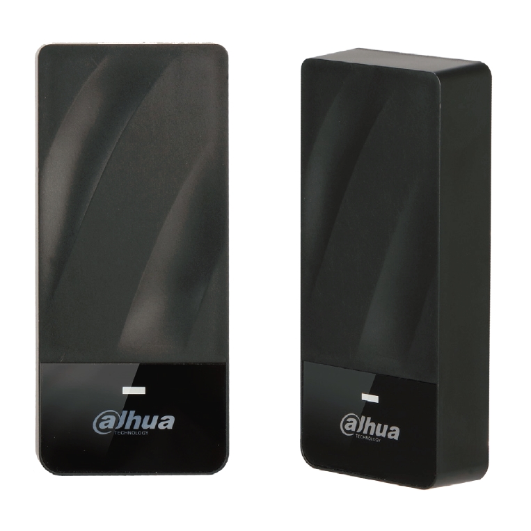 Cititor de proximitate RFID 125Khz, montaj aplicat, RS485 / Wiegand 26/34, IP66, Dahua ASR1200E-D