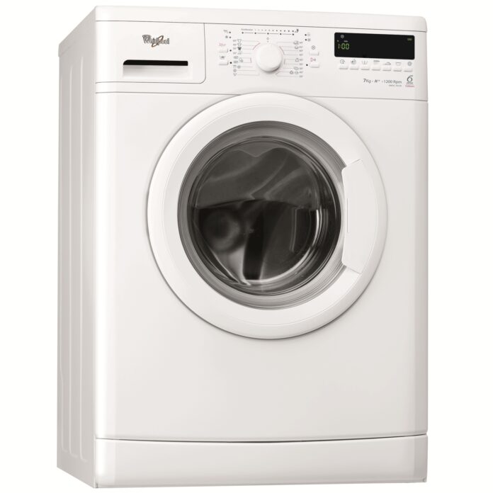Masina de spalat rufe 6th Sense Whirlpool AWOC70120, 1200 RPM, 7 Kg, Clasa A++, Alb Masina de spalat rufe 6th Sense Whirlpool AWOC70120, 1200 RPM, 7 Kg, Clasa A++, Alb