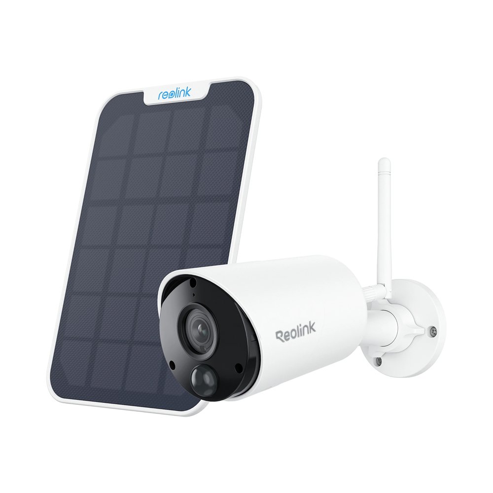 Camera supraveghere exterior wireless WiFi cu panou solar Reolink Argus Eco B320, 3 MP, PIR, IR 10 m, 2.4 GHz, 5200 mAh, microfon si difuzor, sirena, slot card Camera supraveghere exterior wireless WiFi cu panou solar Reolink Argus Eco B320, 3 MP, PIR, IR 10 m, 2.4 GHz, 5200 mAh, microfon si difuzor, sirena, slot card
