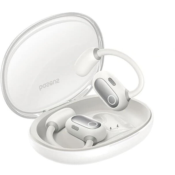 Casti Alergare Baseus Eli Sport 1 Open-Ear TWS, Bluetooth 5.3, Autonomie 30 ore (Verde)