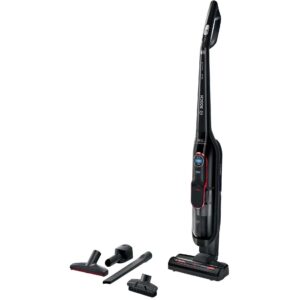 Aspirator vertical Bosch Athlet ProPower BBH87POW1, 0.9 L, 32.4 V, 24.91 kWh/an, Autonomie 80 min, Sistem EasyClean, Sistem ProSilence, Acumulator Litiu-ion, Negru Aspirator vertical Bosch Athlet ProPower BBH87POW1, 0.9 L, 32.4 V, 24.91 kWh/an, Autonomie 80 min, Sistem EasyClean, Sistem ProSilence, Acumulator Litiu-ion, Negru