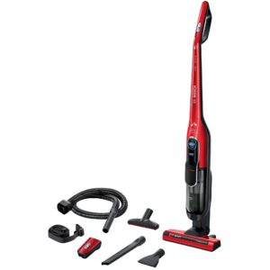 Aspirator vertical Bosch Athlet ProAnimal BCH86PET2, 0.9 L, 25.2 V, Acumulator Li-Ion, 3 trepte de putere, Perie ProAnimal, Autonomie 60 min, 5.2 kWh/an, Rosu Aspirator vertical Bosch Athlet ProAnimal BCH86PET2, 0.9 L, 25.2 V, Acumulator Li-Ion, 3 trepte de putere, Perie ProAnimal, Autonomie 60 min, 5.2 kWh/an, Rosu