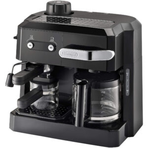 Espressor manual & Cafetiera DeLonghi BCO320, 1700 W, 1.2 L, 3.5 bar, Negru Espressor manual & Cafetiera DeLonghi BCO320, 1700 W, 1.2 L, 3.5 bar, Negru