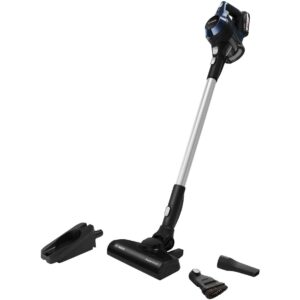 Aspirator vertical Bosch Unlimited BCS611P4A, 0.3 L, 18 V, 22 kWh/an, 2 trepte de putere, Perie AllFloor, Filtru igienic, Motor Digital Spin, Autonomie 30 min, Albastru Aspirator vertical Bosch Unlimited BCS611P4A, 0.3 L, 18 V, 22 kWh/an, 2 trepte de putere, Perie AllFloor, Filtru igienic, Motor Digital Spin, Autonomie 30 min, Albastru