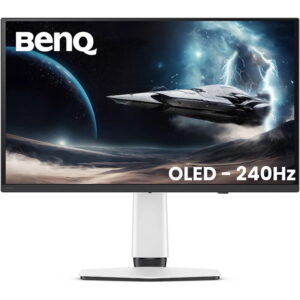 Monitor Gaming OLED BenQ 26.5inch EX271UZ, UHD (3840 x 2160), HDMI, DisplayPort, 240 Hz, 0.03 ms (Alb) Monitor Gaming OLED BenQ 26.5inch EX271UZ, UHD (3840 x 2160), HDMI, DisplayPort, 240 Hz, 0.03 ms (Alb)