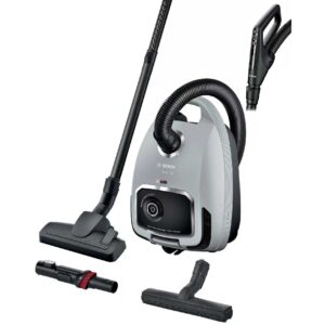 Aspirator cu sac Bosch BGB6X330, 4 L, 600 W, Filtru HEPA, Remote Power Control, PowerProtect, Cablu de 12m, Perie multifunctionala, 75dB, 24.6 kWh/an Aspirator cu sac Bosch BGB6X330, 4 L, 600 W, Filtru HEPA, Remote Power Control, PowerProtect, Cablu de 12m, Perie multifunctionala, 75dB, 24.6 kWh/an