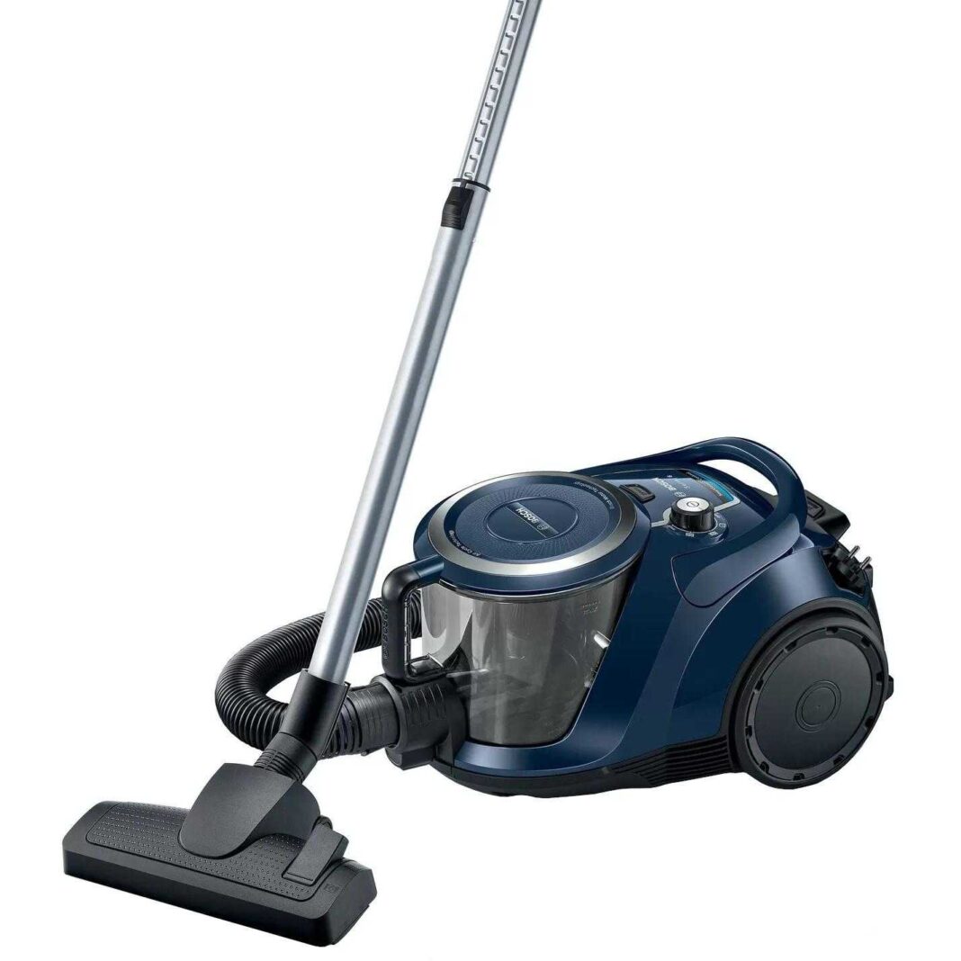 Aspirator fara sac Bosch BGS41X300, 550 W, 2.4 L, 26.3 kWh/an, 72 dB, Tub telescopic metalic, Filtru HEPA lavabil, Sistem EasyClean, Suprafata aspirare 10 m, Albastru Aspirator fara sac Bosch BGS41X300, 550 W, 2.4 L, 26.3 kWh/an, 72 dB, Tub telescopic metalic, Filtru HEPA lavabil, Sistem EasyClean, Suprafata aspirare 10 m, Albastru