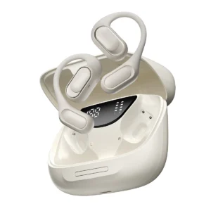 Blackview AirBuds 200 casti wireless open-ear cu carcasa de incarcare 500mAh, Negru, Bluetooth 5.4, IP68, Anulare zgomot AI, Asistent vocal, Control tactil, Silicon, Afisaj LED inteligent Blackview AirBuds 200 casti wireless open-ear cu carcasa de incarcare 500mAh, Negru, Bluetooth 5.4, IP68, Anulare zgomot AI, Asistent vocal, Control tactil, Silicon, Afisaj LED inteligent