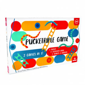 Boardgames 3 in 1 Pucketriple, Svoora Boardgames 3 in 1 Pucketriple, Svoora