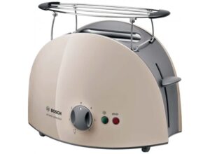 Prajitor de paine Bosch TAT61088, 900 W, 2 felii de paine, Bej Prajitor de paine Bosch TAT61088, 900 W, 2 felii de paine, Bej