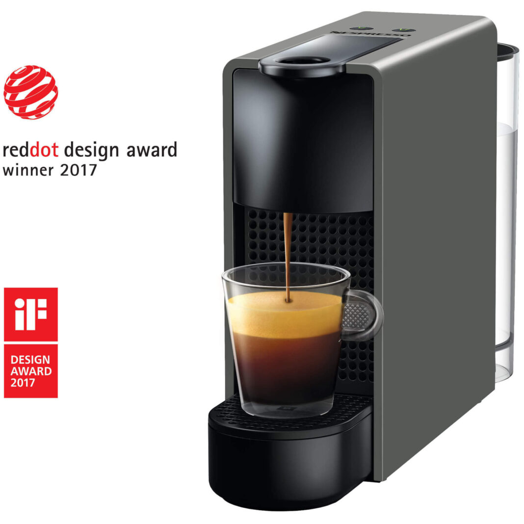 Espressor Nespresso Essenza Mini C30, 1310 W, 0.6 L, 19 bar, Gri inchis Espressor Nespresso Essenza Mini C30, 1310 W, 0.6 L, 19 bar, Gri inchis