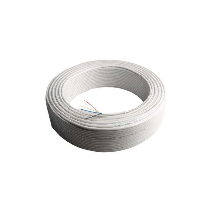 Cablu de alarma CU LinkPower LINK-CU-ALARM04, 4 x 0.22, rola 100 m, alb Cablu de alarma CU LinkPower LINK-CU-ALARM04, 4 x 0.22, rola 100 m, alb