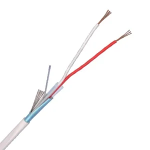 Cablu de alarma cu 2 fire, ecranat, rola 100m, multifilar, Cupru, 2CUEF Cablu de alarma cu 2 fire, ecranat, rola 100m, multifilar, Cupru, 2CUEF