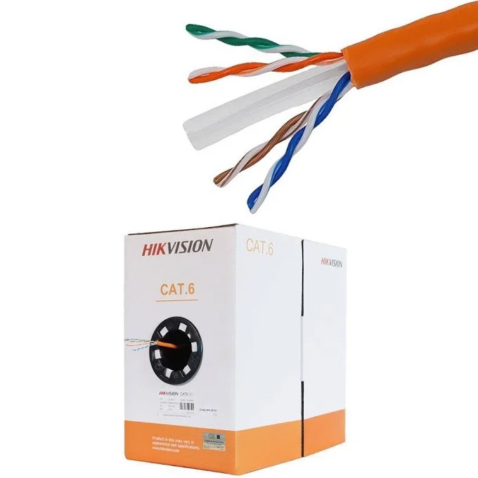 Cablu de date UTP Cat6 cutie 305 Hikvision, DS-1LN6-UU Cablu de date UTP Cat6 cutie 305 Hikvision, DS-1LN6-UU
