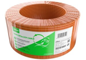 Cablu UTP CAT5e CCA, 24 AWG, portocaliu, 100 m, Dahua, DH-PFM922I-5EUN-C-100 Cablu UTP CAT5e CCA, 24 AWG, portocaliu, 100 m, Dahua, DH-PFM922I-5EUN-C-100