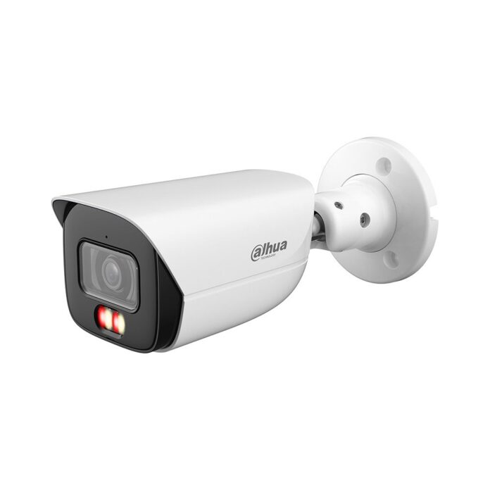 Camera de supraveghere exterior IP cu iluminare duala Dahua WizSense IPC-HFW3849E-AS-IL-0280B, 8 MP, 2.8 mm, IR/Lumina calda 30 m, microfon, slot card, PoE Camera de supraveghere exterior IP cu iluminare duala Dahua WizSense IPC-HFW3849E-AS-IL-0280B, 8 MP, 2.8 mm, IR/Lumina calda 30 m, microfon, slot card, PoE