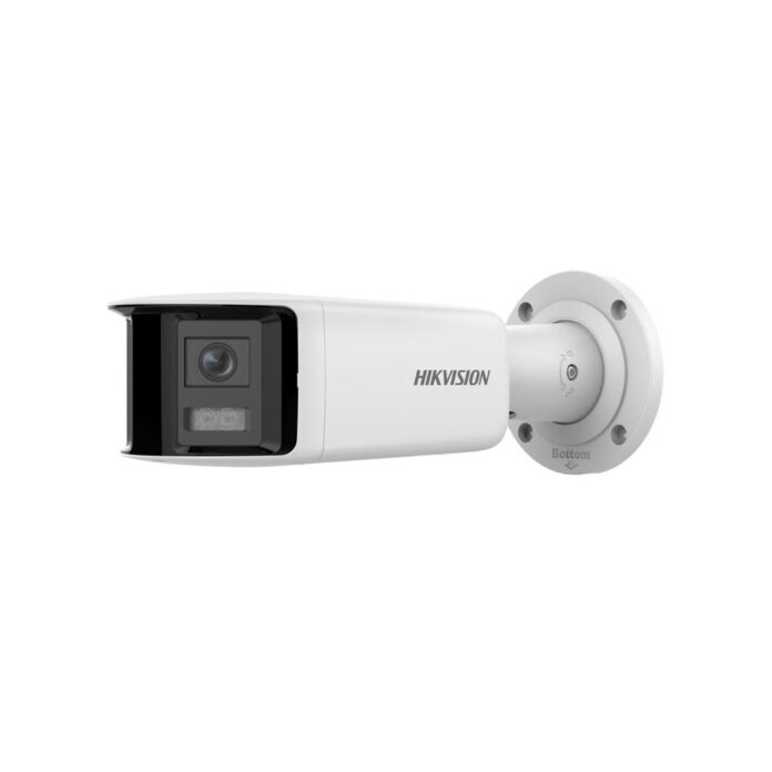 Camera supraveghere IP exterior Hikvision Panoramic ColorVu DS-2CD2T47G2P-LSU/SL, 4 MP, 2.8 mm, slot card, microfon, lumina alba LED 40 m, unghi vizual 180 grade, PoE Camera supraveghere IP exterior Hikvision Panoramic ColorVu DS-2CD2T47G2P-LSU/SL, 4 MP, 2.8 mm, slot card, microfon, lumina alba LED 40 m, unghi vizual 180 grade, PoE