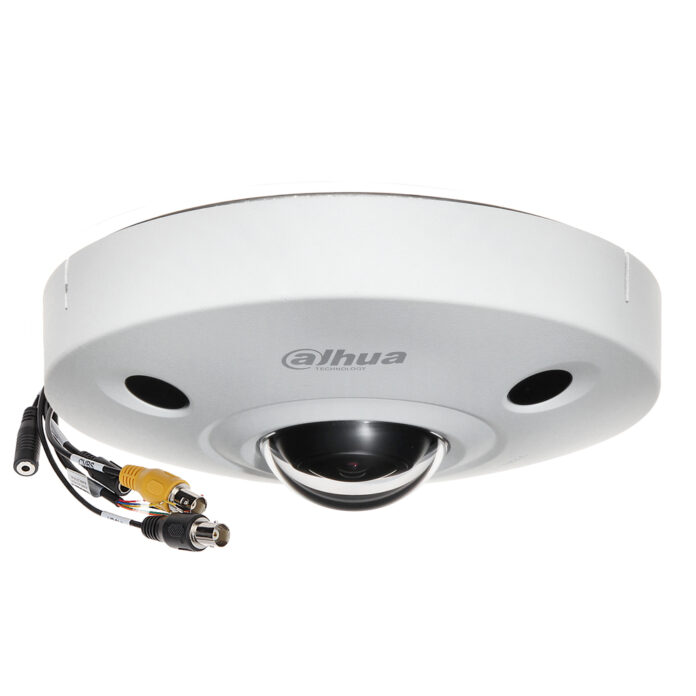 Camera supraveghere Dome Dahua Fisheye HAC-EBW3802, 8 MP, IR 15 m, 2.5 mm, microfon Camera supraveghere Dome Dahua Fisheye HAC-EBW3802, 8 MP, IR 15 m, 2.5 mm, microfon