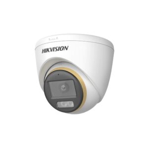 Camera supraveghere Dome Hikvision Hybrid Light ColorVu DS-2CE72DF3T-LFS, 2 MP, 2.8 mm, IR/Lumina alba 40 m, microfon Camera supraveghere Dome Hikvision Hybrid Light ColorVu DS-2CE72DF3T-LFS, 2 MP, 2.8 mm, IR/Lumina alba 40 m, microfon