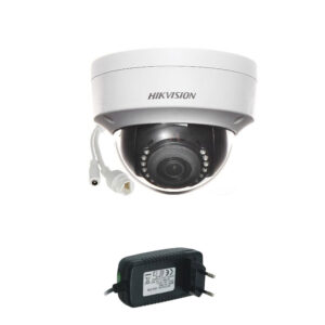 Camera supraveghere IP Dome Hikvision DS-2CD1123G0-I, 2 MP, 30 m, 2.8 mm + alimentare Camera supraveghere IP Dome Hikvision DS-2CD1123G0-I, 2 MP, 30 m, 2.8 mm + alimentare