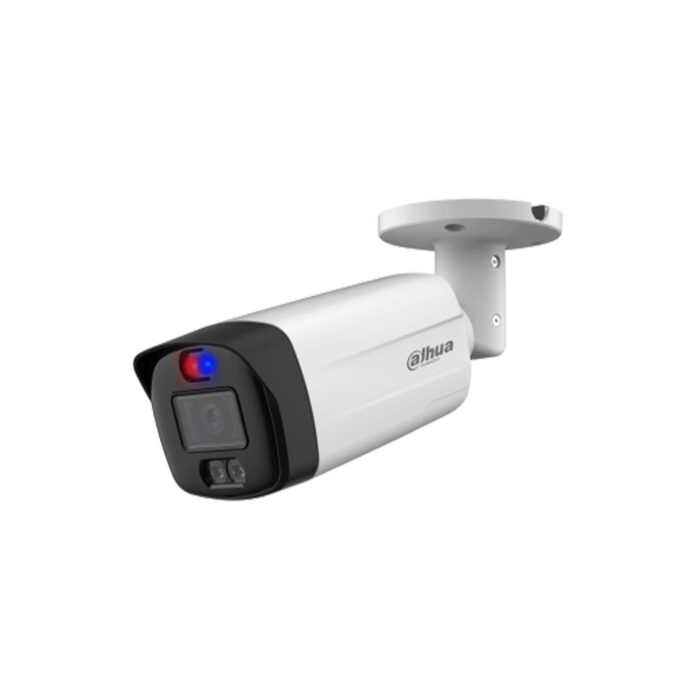 Camera supraveghere exterior cu iluminare duala Dahua Active Deterrence HAC-ME1809TH-A-PV, 8 MP, 2.8 mm, IR/lumina alba 40 m, microfon, alarma 120 dB, lumina avertizare Camera supraveghere exterior cu iluminare duala Dahua Active Deterrence HAC-ME1809TH-A-PV, 8 MP, 2.8 mm, IR/lumina alba 40 m, microfon, alarma 120 dB, lumina avertizare