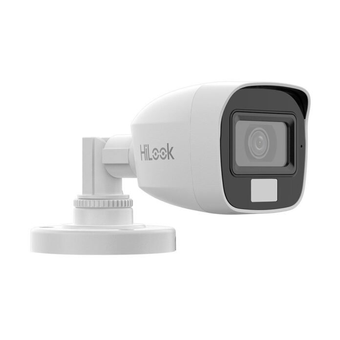 Camera supraveghere exterior cu iluminare duala Hikvision HiLook THC-B157-LPS, 5 MP, 2.8 mm, IR/lumina alba 20 m, microfon Camera supraveghere exterior cu iluminare duala Hikvision HiLook THC-B157-LPS, 5 MP, 2.8 mm, IR/lumina alba 20 m, microfon