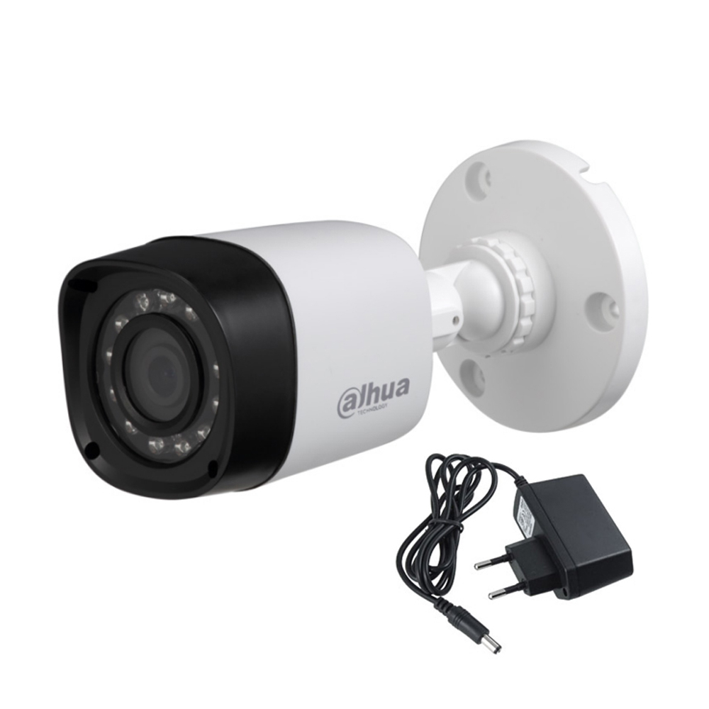 Camera supraveghere exterior Dahua HAC-HFW1800RP, 8 MP, IR 20 m, 2.8 mm + alimentator cadou Camera supraveghere exterior Dahua HAC-HFW1800RP, 8 MP, IR 20 m, 2.8 mm + alimentator cadou