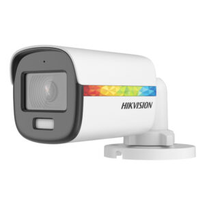 Camera supraveghere exterior Hikvision ColorVu DS-2CE10DF8T-FSLN, 2 MP, lumina alba 20 m, 2.8 mm, microfon Camera supraveghere exterior Hikvision ColorVu DS-2CE10DF8T-FSLN, 2 MP, lumina alba 20 m, 2.8 mm, microfon