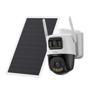Camera supraveghere exterior wireless 4G IP WiFi PT cu panou solar si lentila duala Imou AOV Dual, 5+5 MP, 3.6 mm, IR 25 m, acumulator 10.000 mAh, microfon si difuzor, sirena, auto tracking, lumina avertizare rosie/albastra, slot card Camera supraveghere exterior wireless 4G IP WiFi PT cu panou solar si lentila duala Imou AOV Dual, 5+5 MP, 3.6 mm, IR 25 m, acumulator 10.000 mAh, microfon si difuzor, sirena, auto tracking, lumina avertizare rosie/albastra, slot card