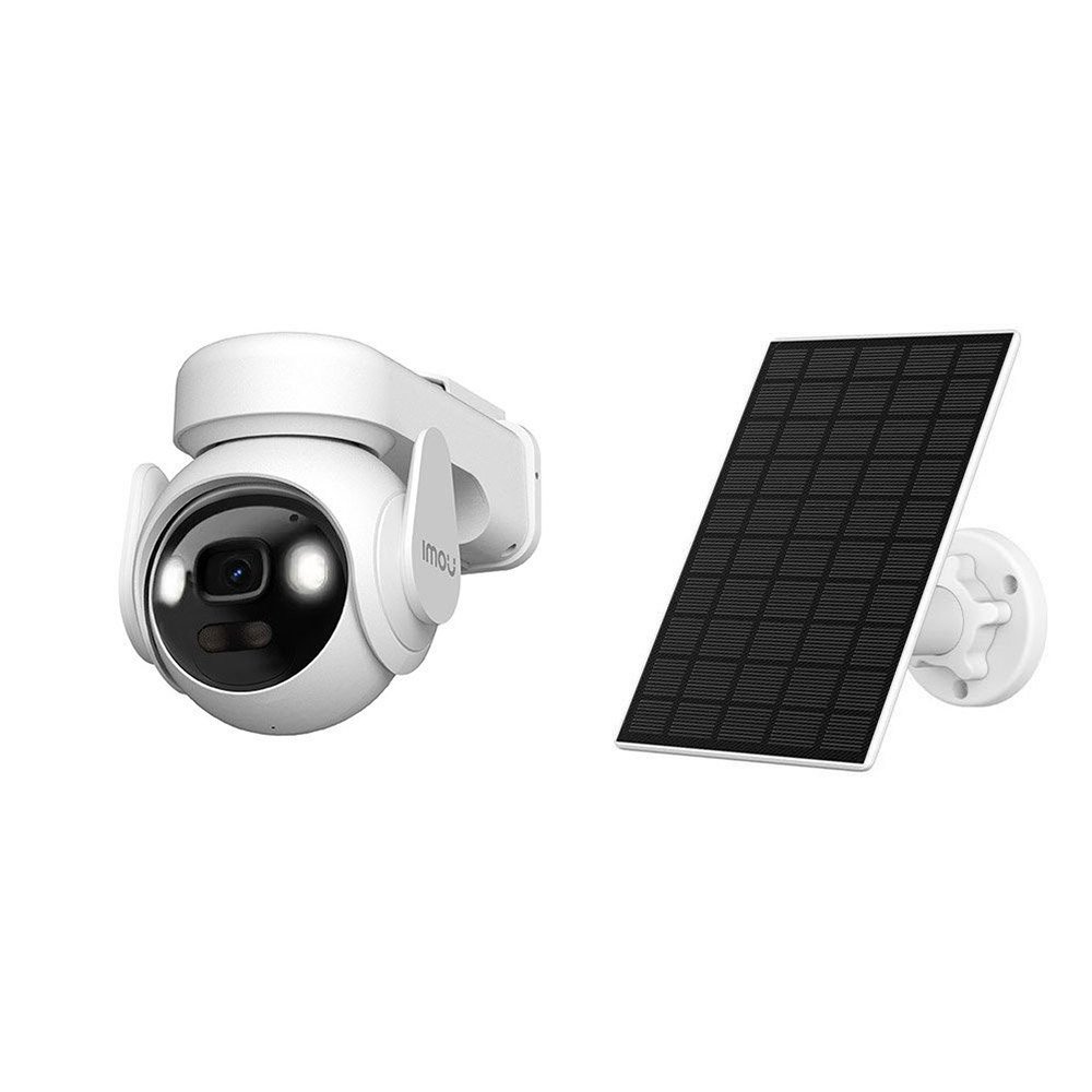 Camera supraveghere exterior wireless GSM 4G WiFi cu panou solar Imou AOV PT, 5MP, 3.6mm, IR 20m, acumulator 10.000 mAh, microfon si difuzor, always on video, sirena, spotlight, auto tracking, lumina rosie/albastra, slot card, fara SIM inclus Camera supraveghere exterior wireless GSM 4G WiFi cu panou solar Imou AOV PT, 5MP, 3.6mm, IR 20m, acumulator 10.000 mAh, microfon si difuzor, always on video, sirena, spotlight, auto tracking, lumina rosie/albastra, slot card, fara SIM inclus