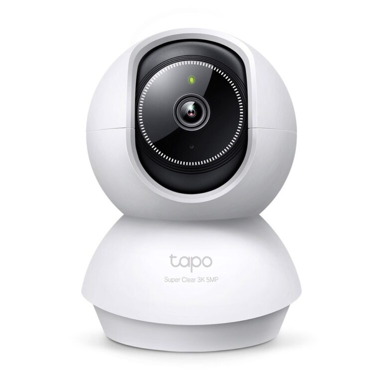 Camera supraveghere interior IP wireless WiFi PT TP-Link TAPO C230, 5 MP, 4 mm, IR 12 m, slot card, microfon si difuzor, detectie smart, 360 grade