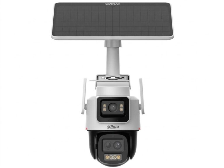 Camera supraveghere IP Dahua PTZ, 3+3MP, 4G, panou solar 8W, baterie 65Wh, zoom hibrid 6x, audio, IP66, IPC-PTS2649C-3E3Z-PRO