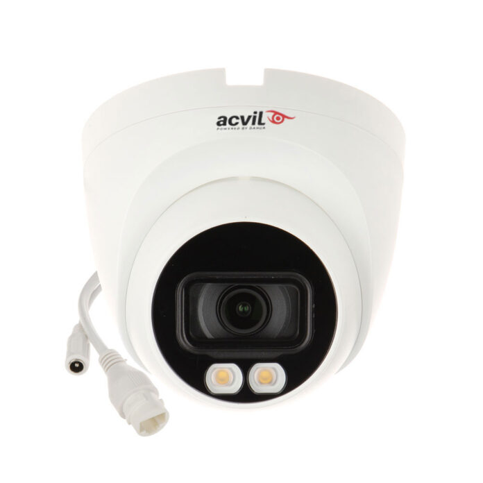 Camera supraveghere IP Dome Acvil Full Color ACV-IPDFC30-2M 2.0, 2 MP, lumina alba 30 m, 2.8 mm, slot card, microfon, PoE Camera supraveghere IP Dome Acvil Full Color ACV-IPDFC30-2M 2.0, 2 MP, lumina alba 30 m, 2.8 mm, slot card, microfon, PoE