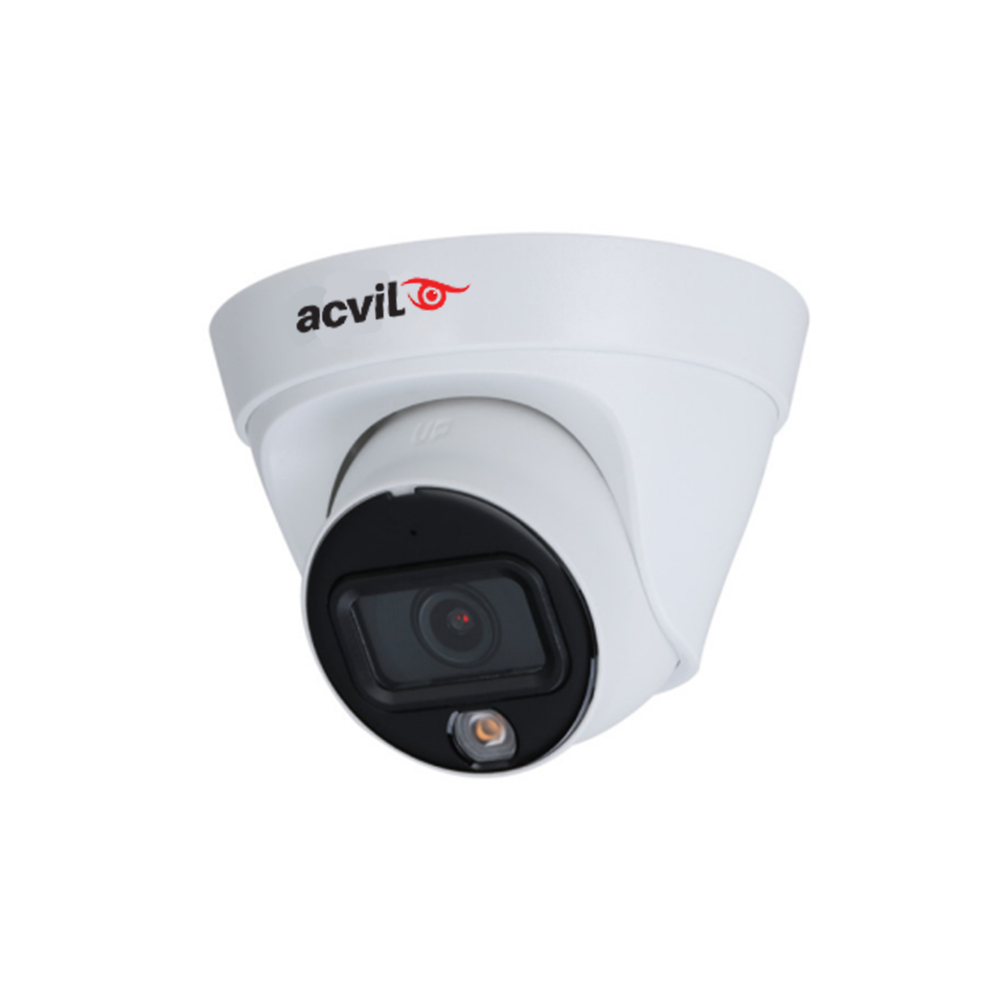 Camera supraveghere IP Dome Acvil Full Color ACV-IPDFC30-4M 2.0, 4 MP, lumina alba 15 m, 2.8 mm, microfon, PoE Camera supraveghere IP Dome Acvil Full Color ACV-IPDFC30-4M 2.0, 4 MP, lumina alba 15 m, 2.8 mm, microfon, PoE