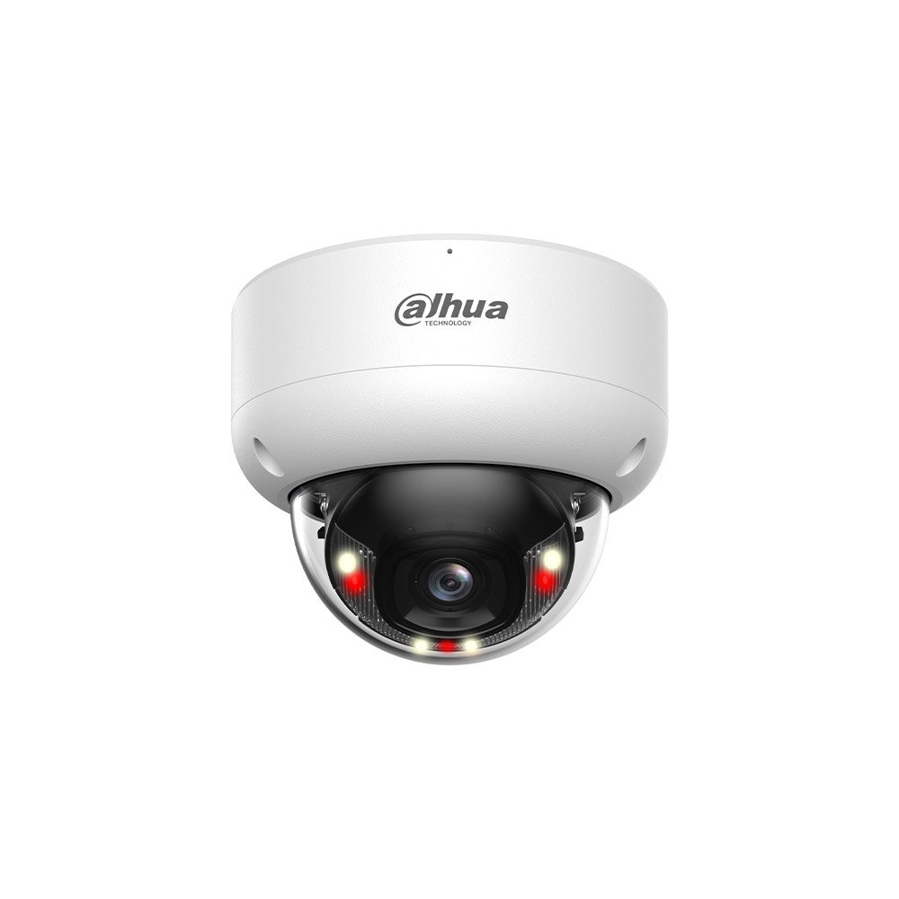 Camera supraveghere IP Dome cu iluminare duala Dahua AcuPick WizSense IPC-HDBW3849E-AS-IL, 8MP, 2.8 mm, IR/lumina alba 30 m, microfon, slot card Camera supraveghere IP Dome cu iluminare duala Dahua AcuPick WizSense IPC-HDBW3849E-AS-IL, 8MP, 2.8 mm, IR/lumina alba 30 m, microfon, slot card